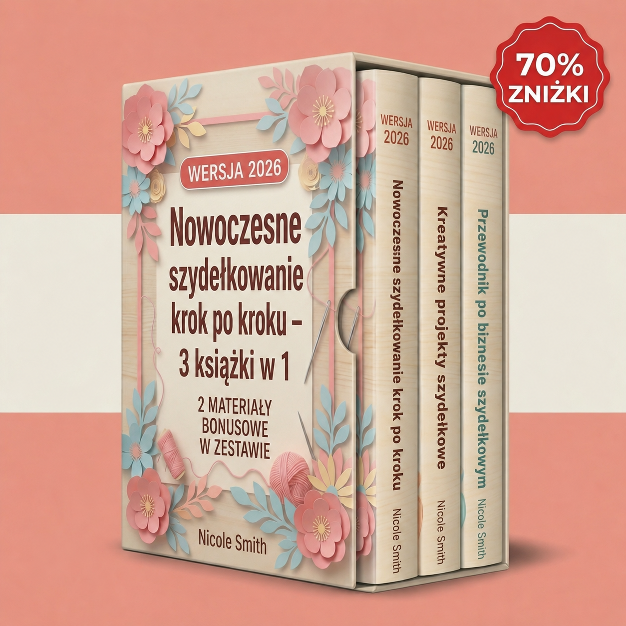 Nowoczesne Szydełkowanie Bez Tajemnic – 3 Książki w 1