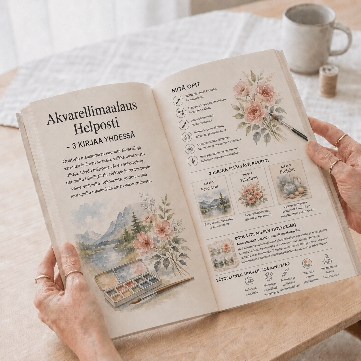 Opas akvarellimaalauksen tekemiseen