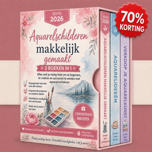 Aquarelleren Eenvoudig Gemaakt – 3 Boeken in 1