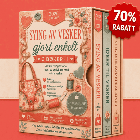 Sy Vesker Enkelt – 3 Bøker i 1