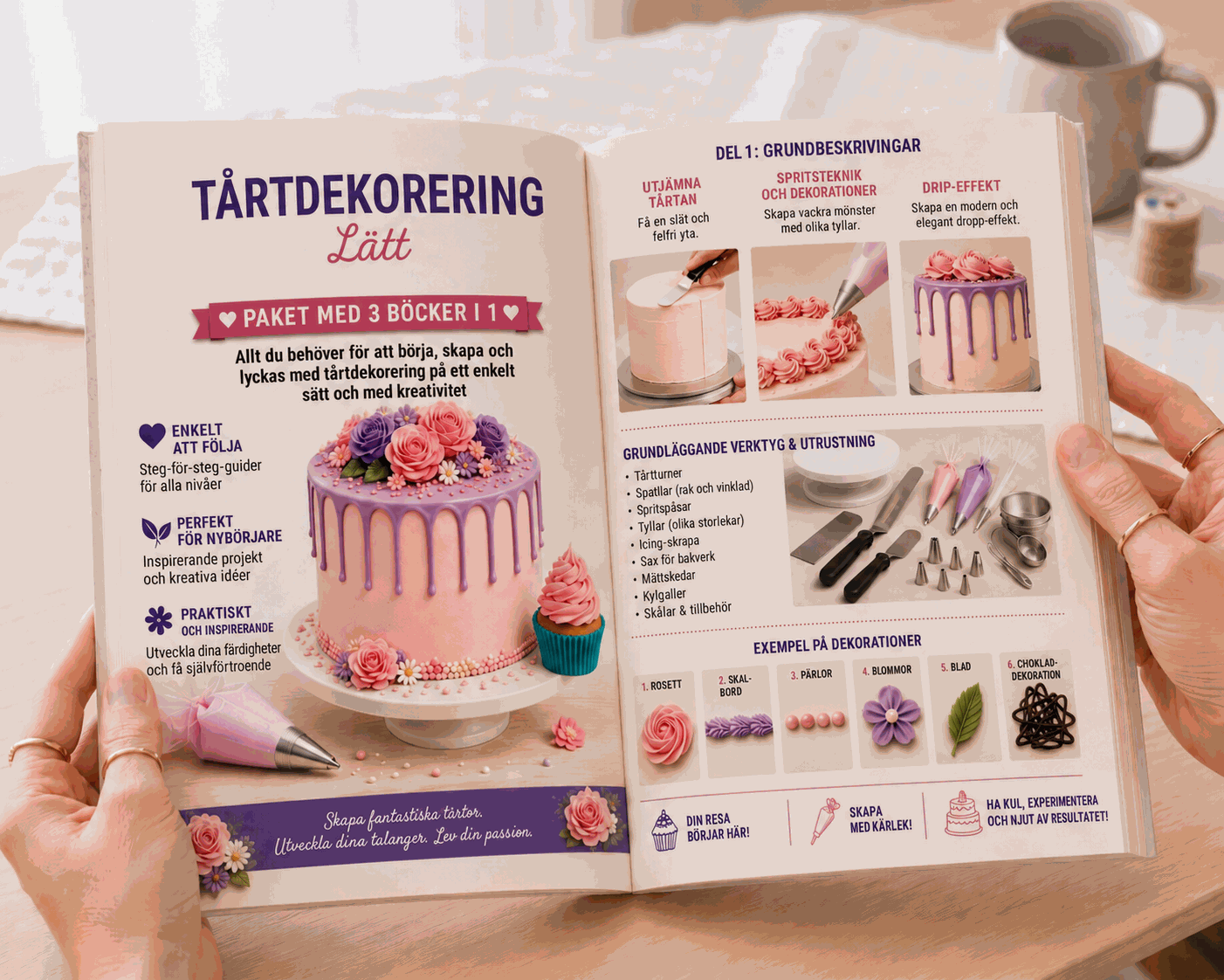 Förhandsvisning av inre sidor