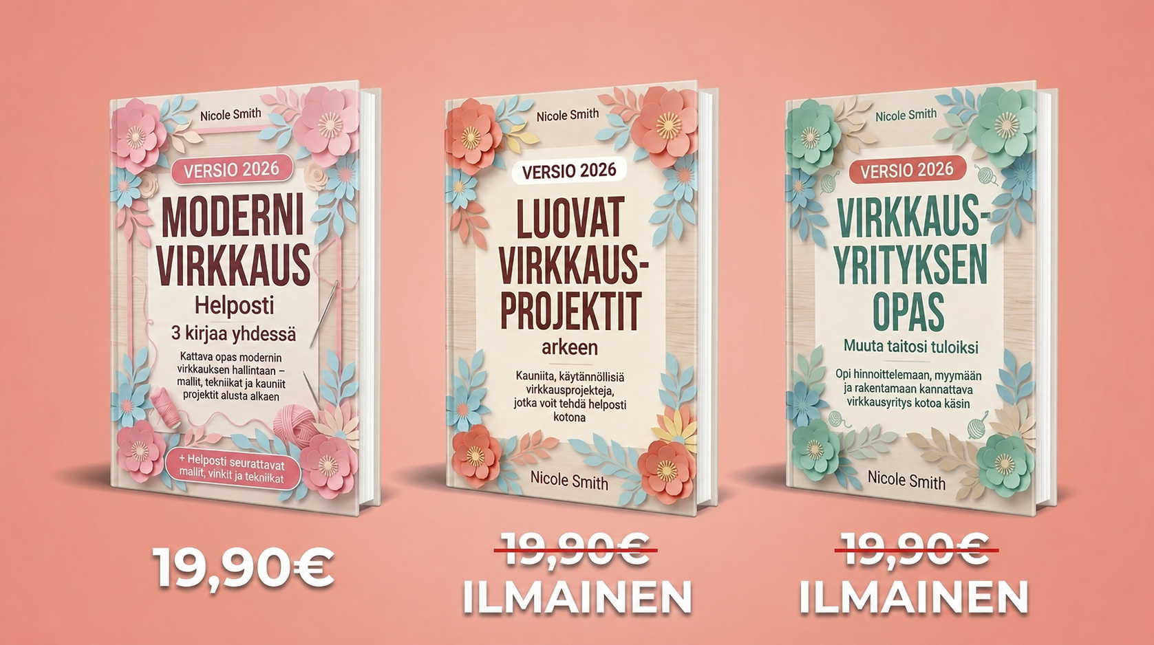 Nykyaikainen Virkkaus 3 Kirjaa Yleiskatsaus