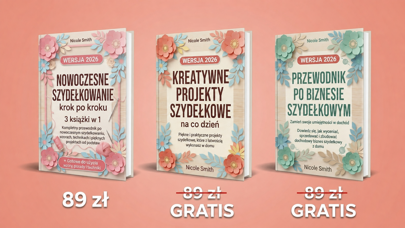 Nowoczesne Szydełkowanie Bez Tajemnic – Przegląd 3 Książek