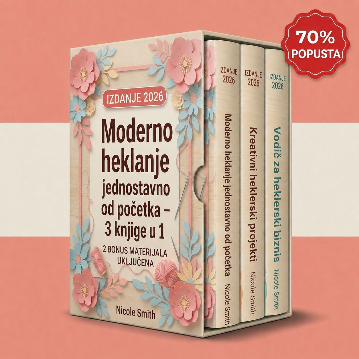 Savremeno Heklanje – 3&nbsp;Knjige u 1
