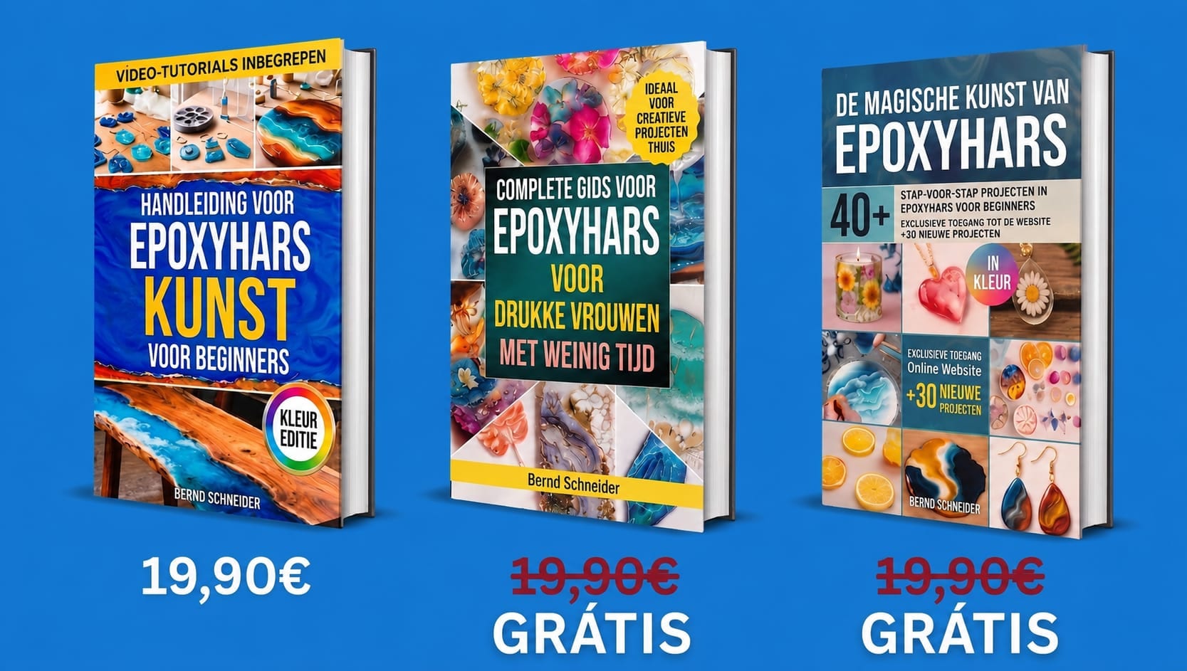 Pakket van 3 Boeken