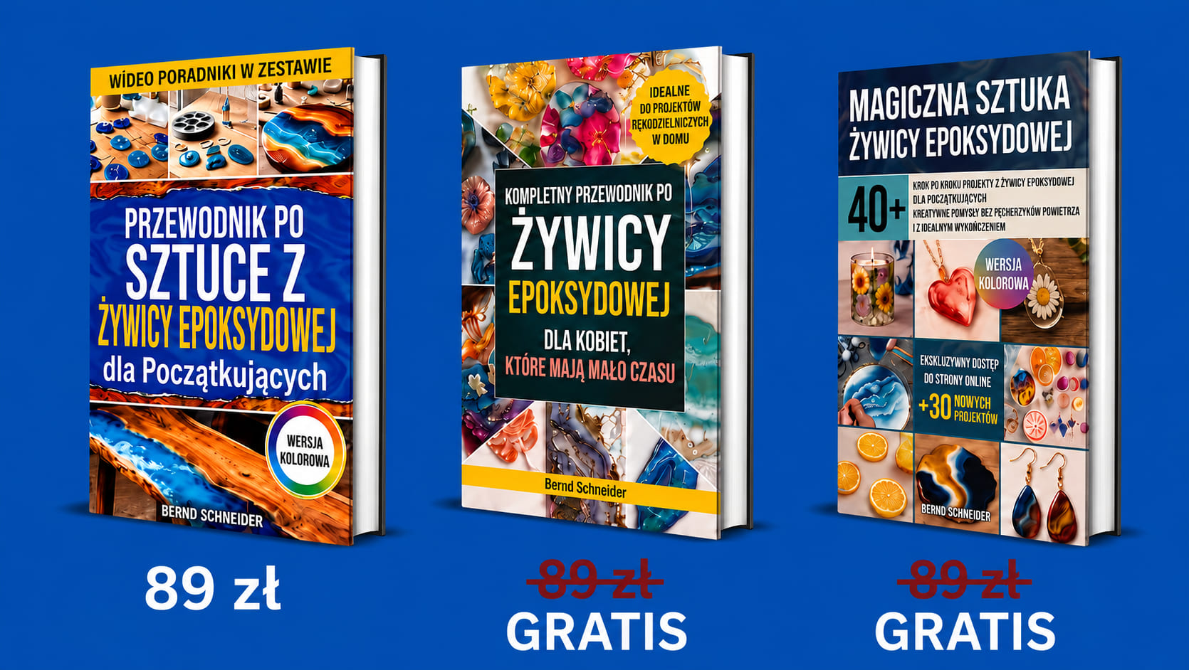 Pakiet 3 Książek