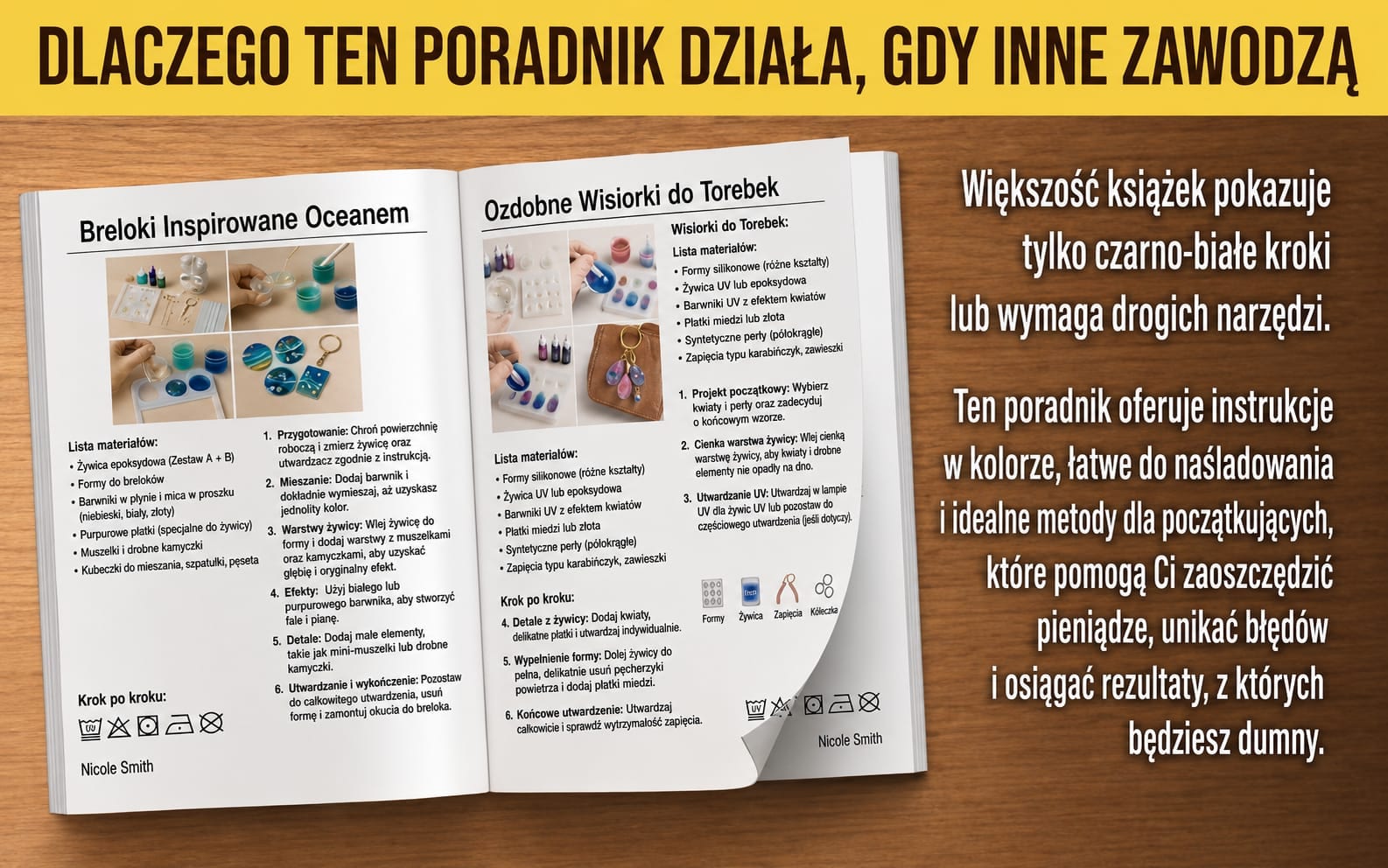 Piękna Sztuka z Żywicy Epoksydowej