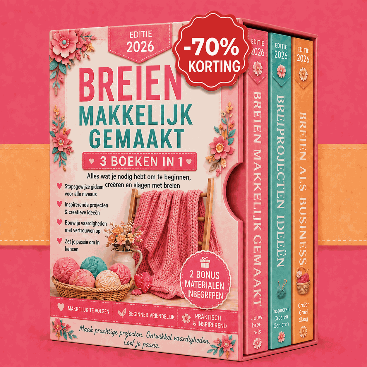 Breien Simpel Gemaakt – 3 Boeken in 1