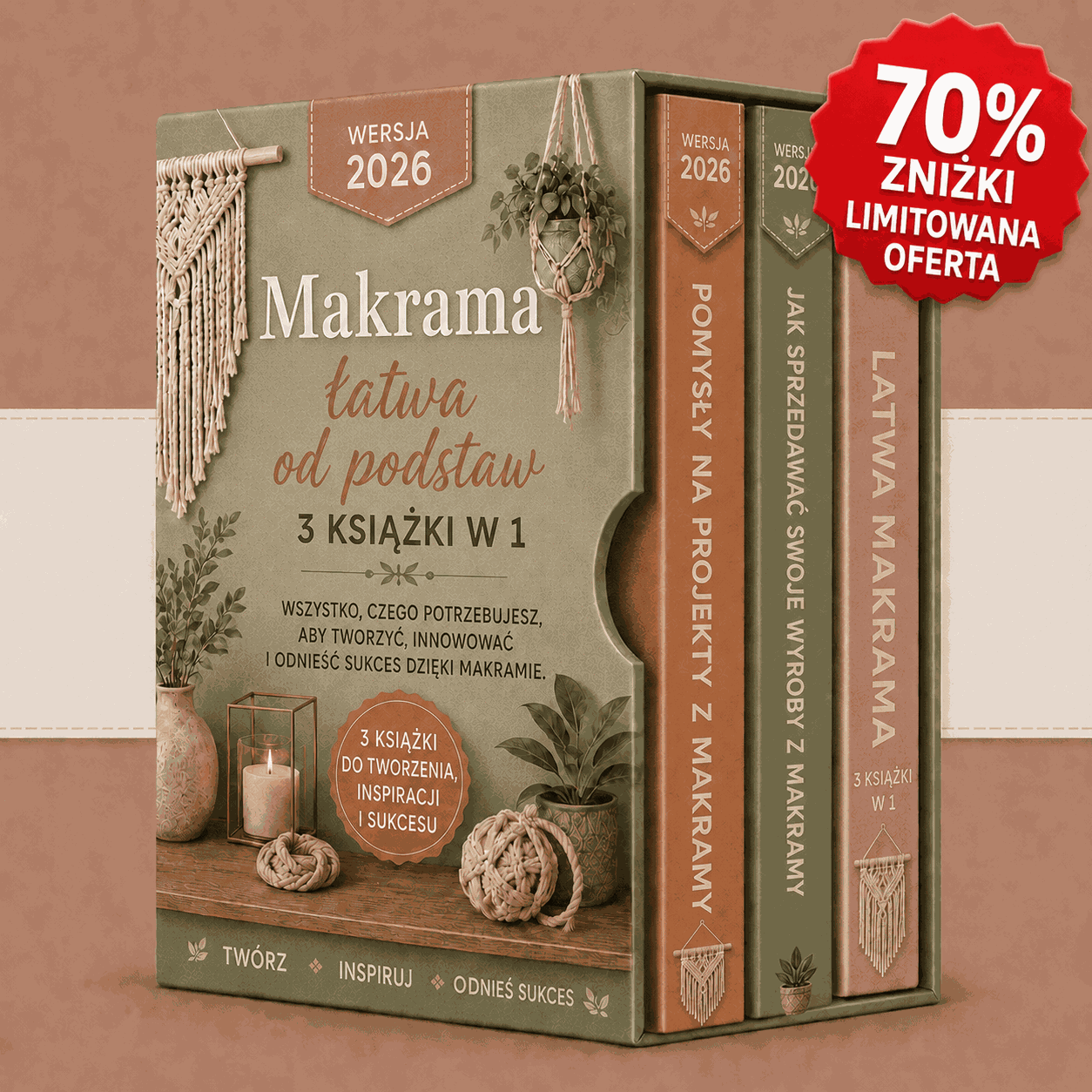 Makrama bez Tajemnic – 3 Książki w 1