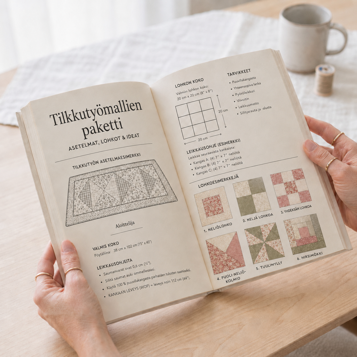 Opas tilkkutöiden tekemiseen