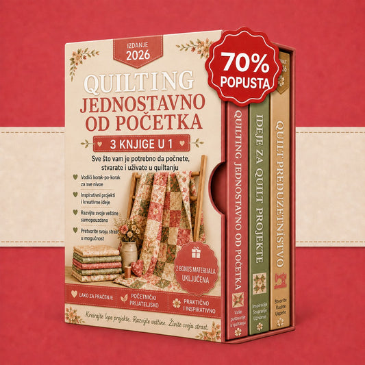 Pačvork i Kvilting – Jednostavno i lako – Komplet 3 u 1