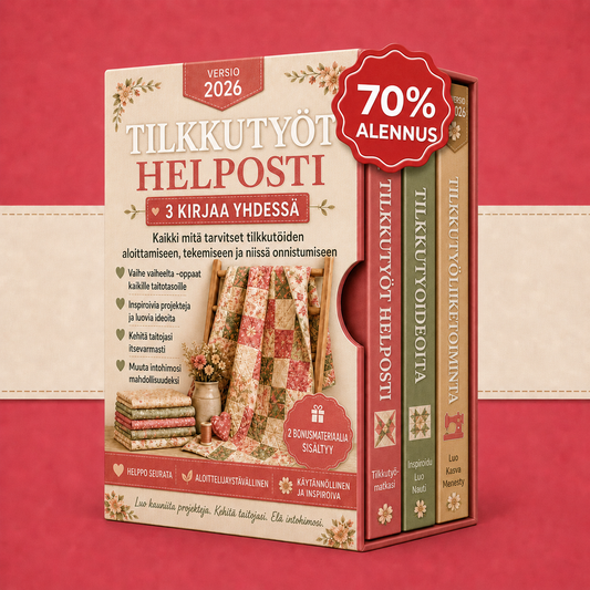 Tilkkutyöt Helposti – 3 Kirjaa 1:ssä