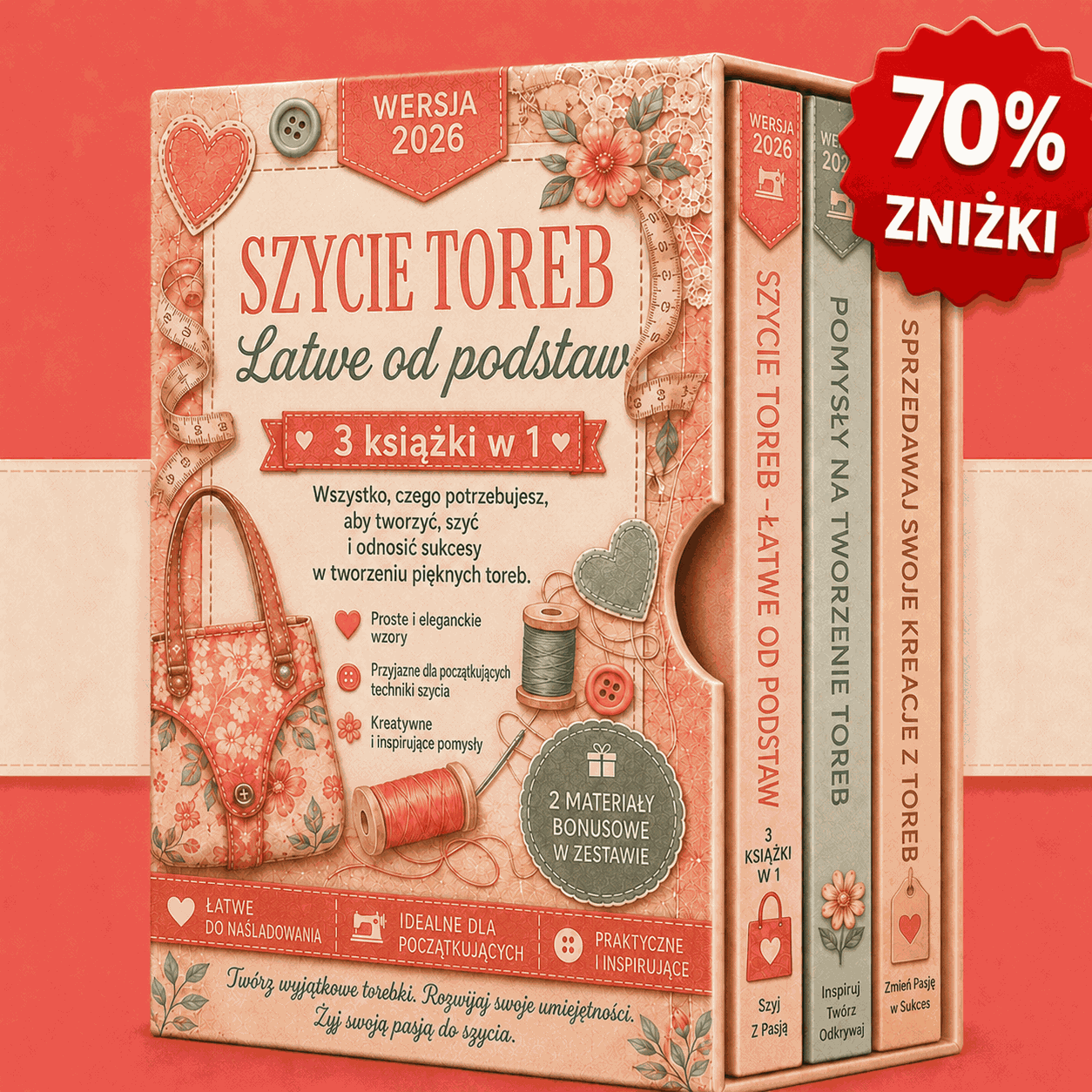 Szycie Torebek Łatwe i Przyjemne – zestaw