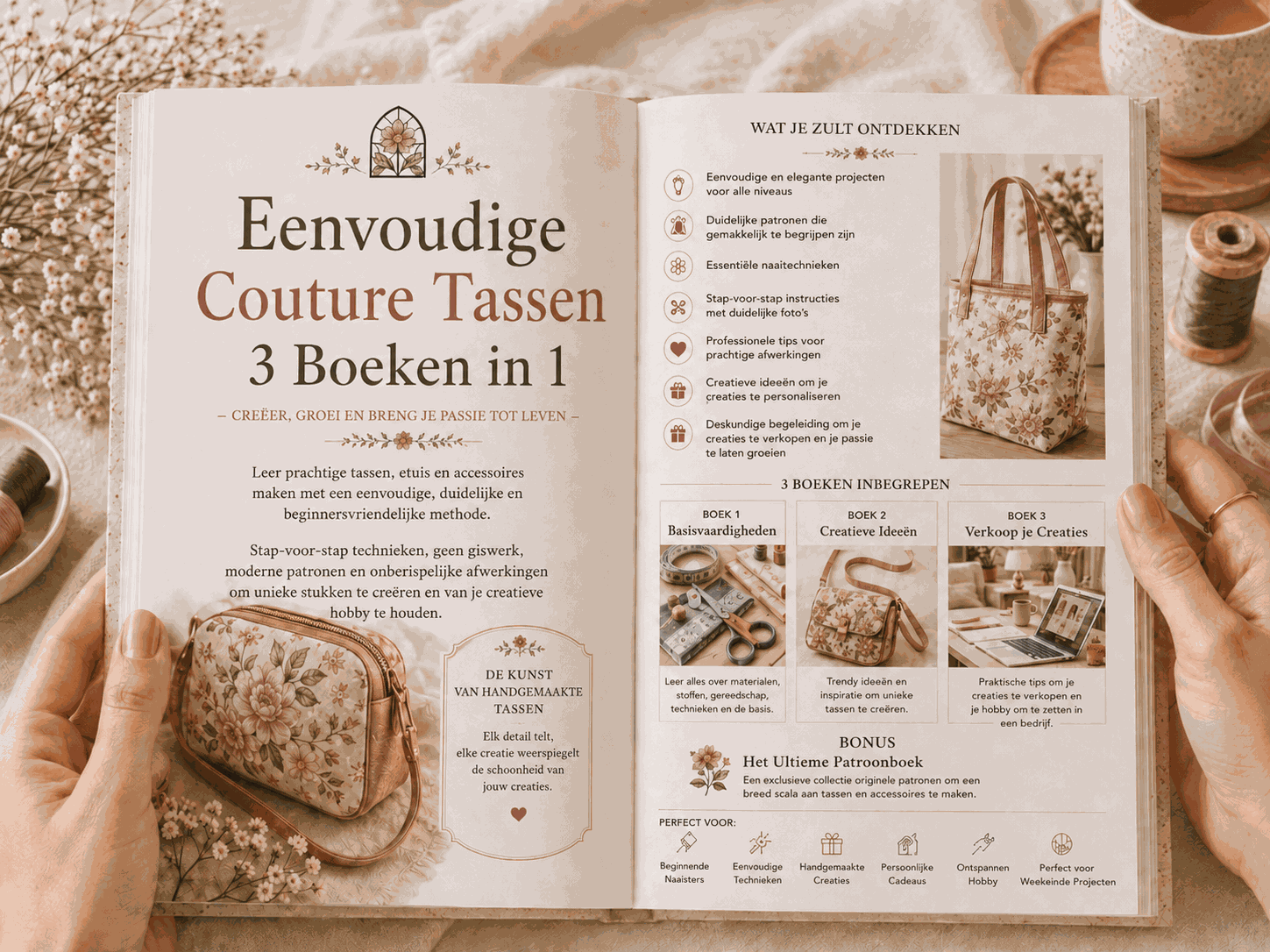 Inkijkexemplaar van de naaihandleiding